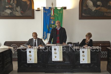 La conferenza stampa di presentazione di Mastros in Nugoro (© foto S.Meloni)