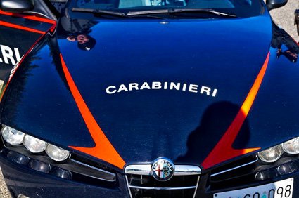 Una pattuglia dei Carabinieri