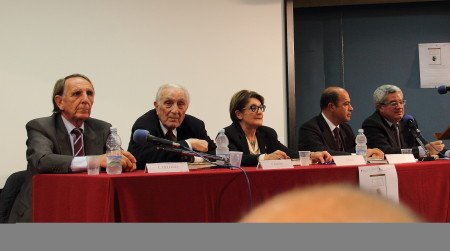 Un momento della presentazione del libro Il Barone delle industrie nuoresi