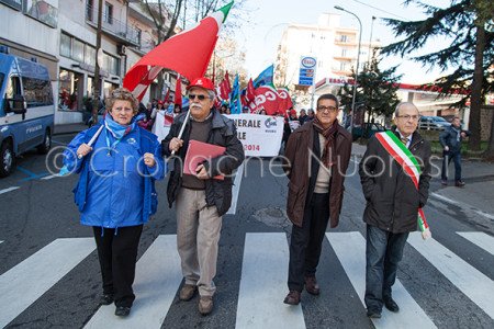 Le rappresentanze sindacali (© foto S.Novellu)