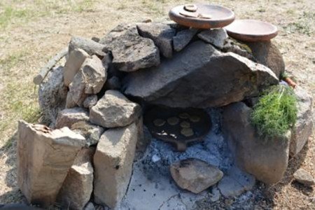 Il pane come si faceva nel periodo nuragico (© Foto Cronache Nuoresi)