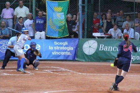 Un momento della partita tra Repubblica Ceca e Italia