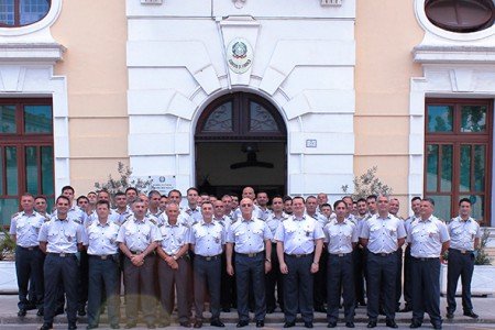 La visita del Comandante interregionale Minervini