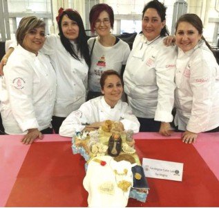 La squadra Sarda dei Cake designer