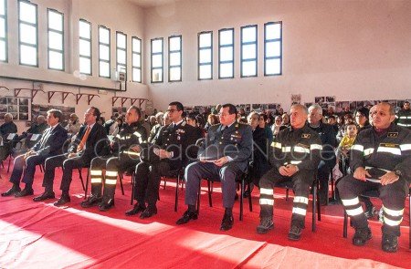 Autorità civili e militari alla celebrazione di S.Barbara (foto S.Meloni)