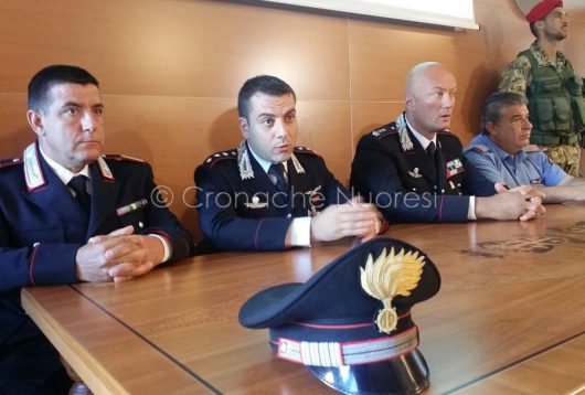 Conferenza stampa per l'arresto di Bachisio Angius