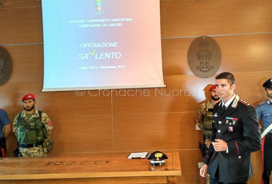 La conferenza stampa al Comando Provinciale di Nuoro