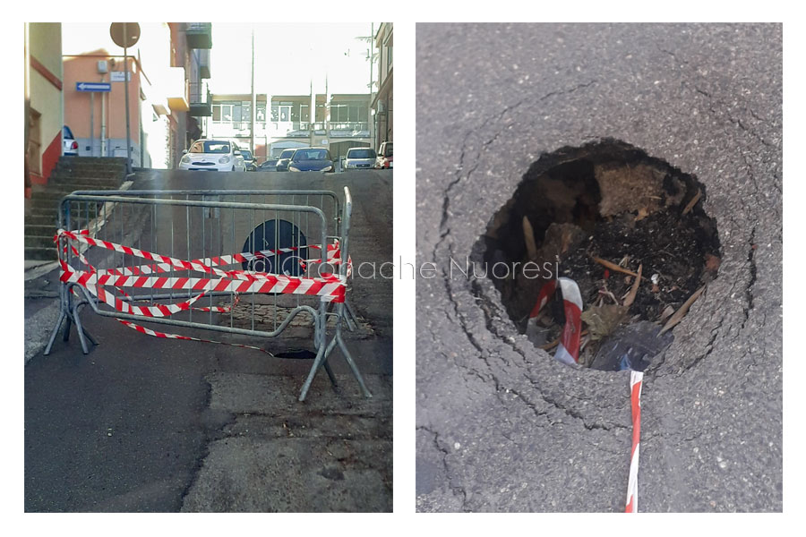 Ennesima Voragine Sulle Strade Di Nuoro I Residenti Una Situazione