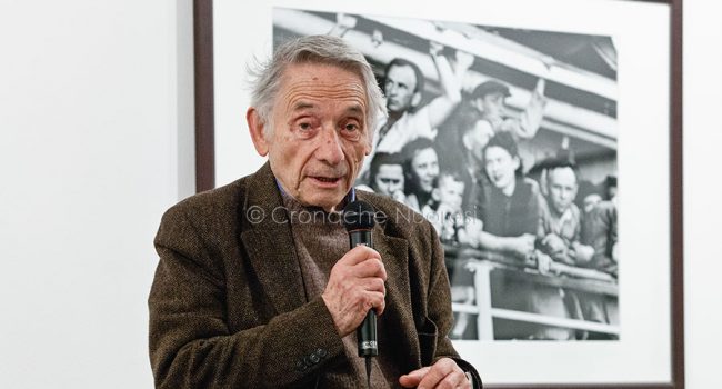 Mario Dondero (foto S.Novellu - Tutti i diritti riservati)