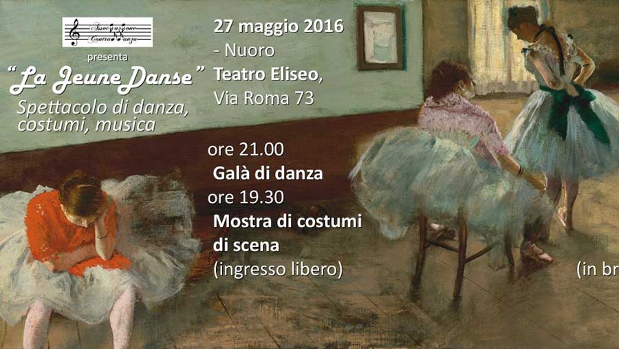 “La Jeune Danse” venerdì va in scena al Teatro Eliseo