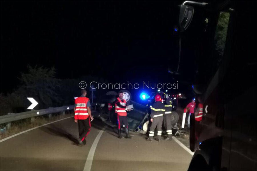 Incidente stradale sula SS125: ferito il parroco di Villagrande Strisaili