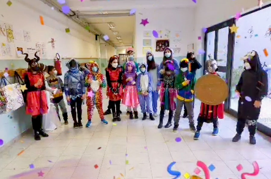 Nuoro. Nonostante il Covid oggi inizia il Carnevale anche alla 5° C Biscollai – VIDEO