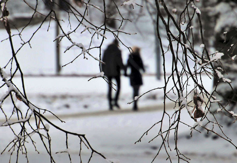 In Sardegna San Valentino con temperature sotto lo zero e gelate