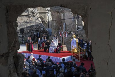 Il Papa a Mosul, in Iraq