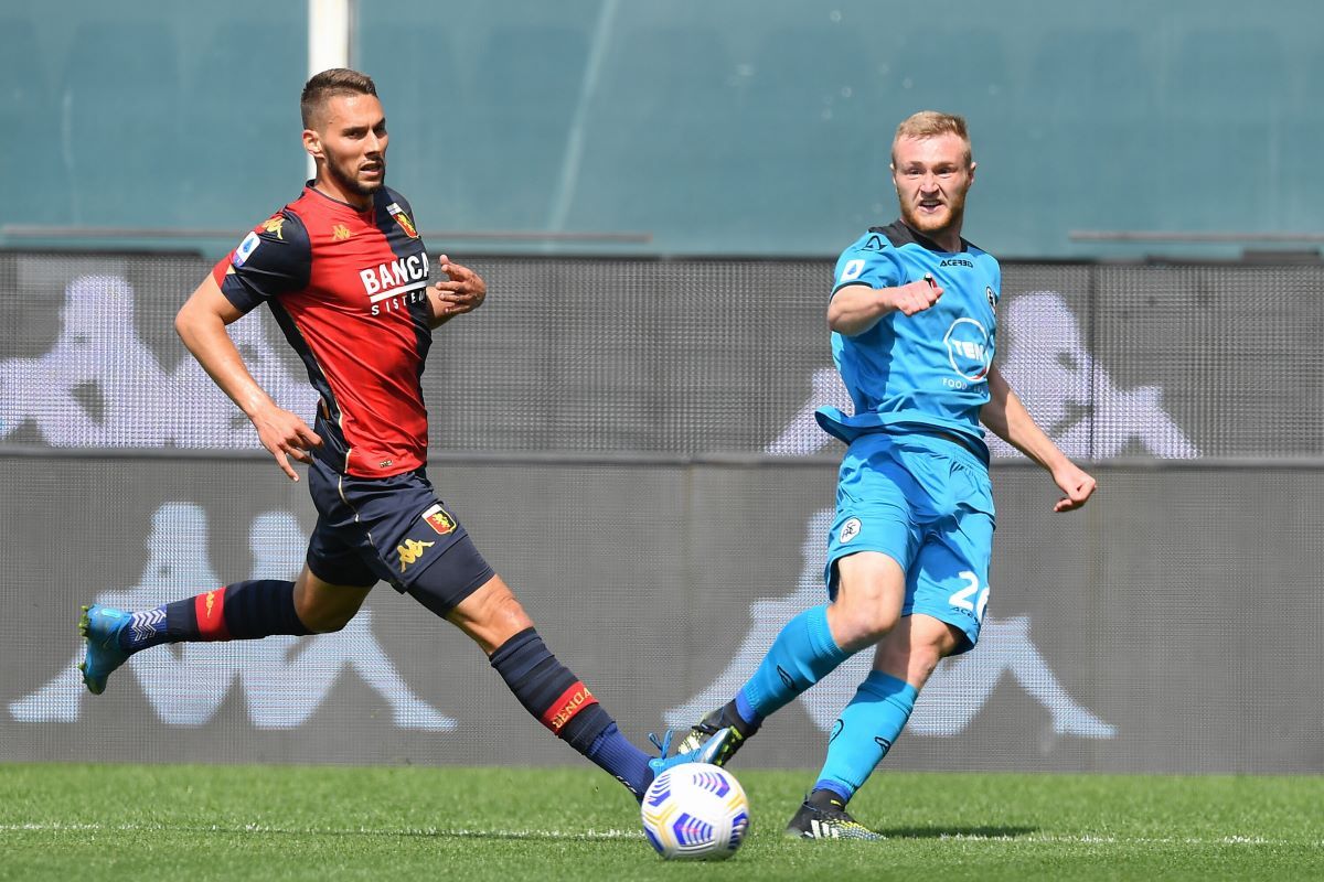 Genoa vince derby ligure, 2-0 allo Spezia e salvezza quasi raggiunta