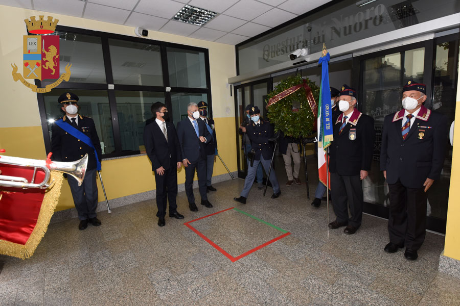 Festa della Polizia: A Nuoro Il bilancio di un anno di attività nel segno del Covid