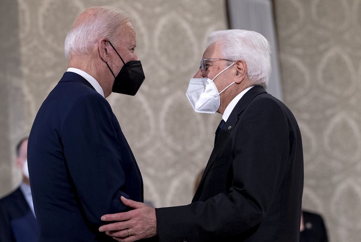 Mattarella incontra Biden, sul tavolo clima, pandemia e Ue