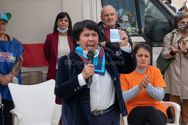 Nuoro, manifestazione per la sanità (foto S.Novellu)