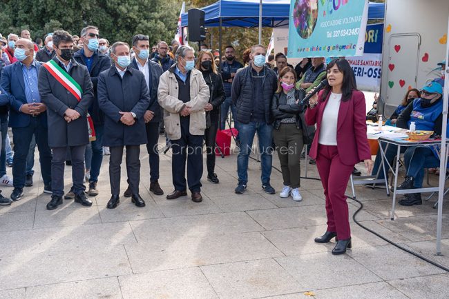 Nuoro, manifestazione per la sanità (foto S.Novellu)