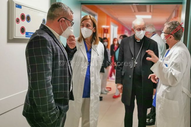 Nuoro. Giornata del malato: il Vescovo ai pazienti del San Francesco (foto S.Meloni)