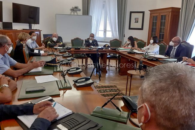 Nuoro, vertice in prefettura sulla viabilità nel Nuorese (foto F.Nieddu)