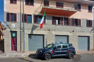 Fonni, la stazione dei Carabinieri