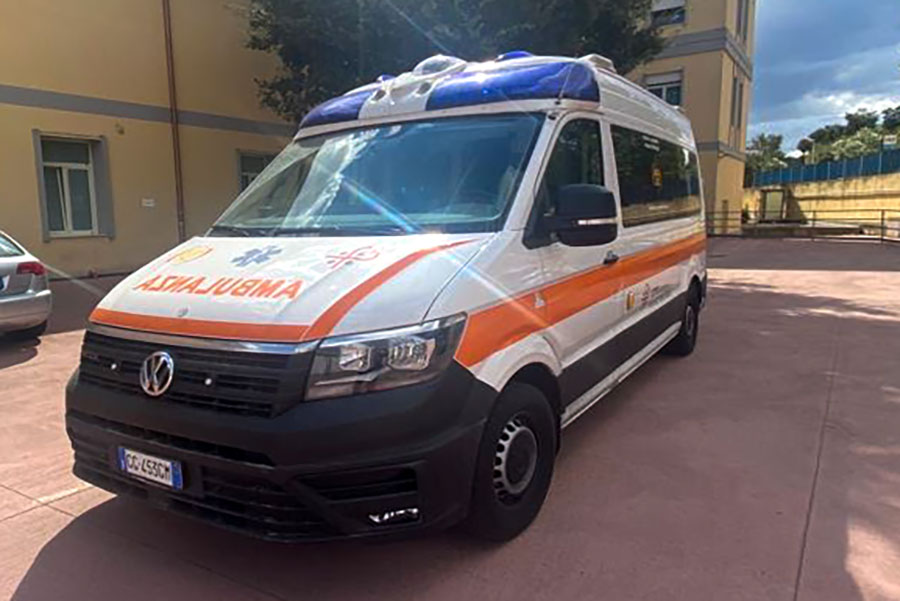 Una nuova ambulanza per il pronto soccorso dell’Ospedale San Camillo di Sorgono