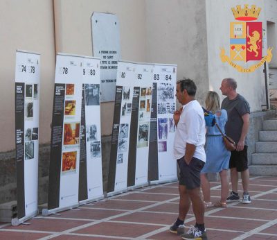 San Teodoro, mostra della Polizia Scientifica Frammenti di Storia