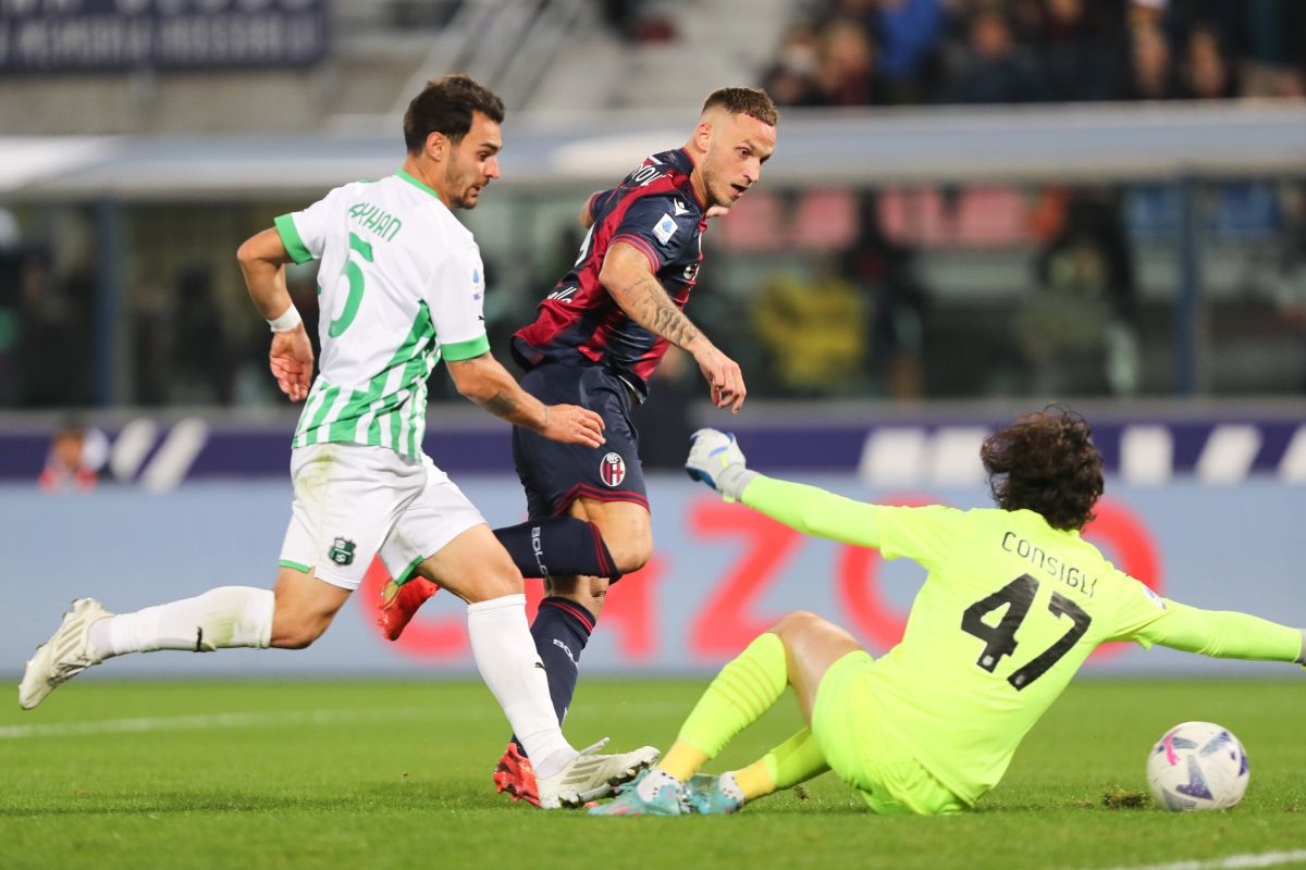 Tris al Sassuolo, il derby emiliano è del Bologna