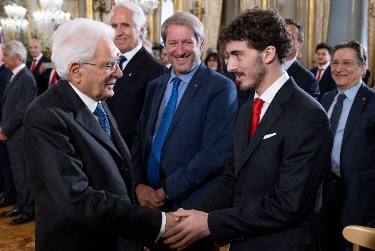 Mattarella riceve Bagnaia e Ducati “Simboli di un’Italia vincente”