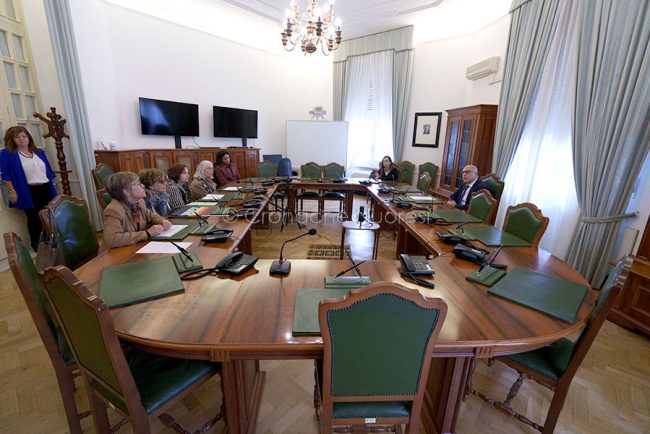 La delegazione ricevuta dal prefetto Rotondi (foto S.Novellu)