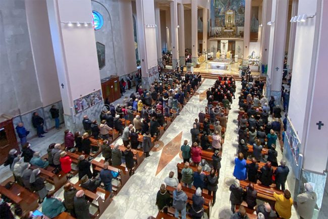 Nuoro, N.S. delle Grazie, la cerimonia dei ceri