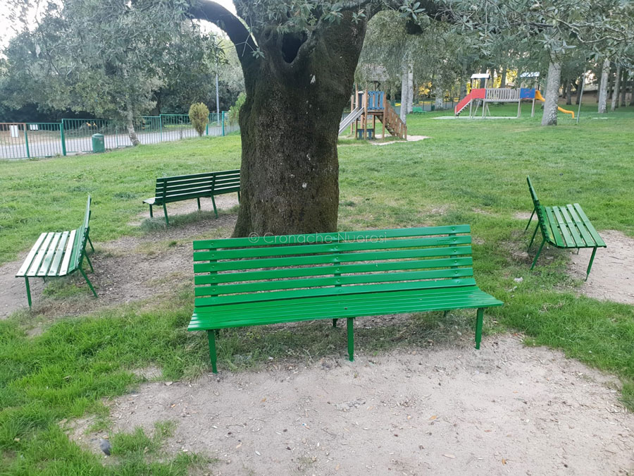 Il comitato “Ultima Spiaggia” ripristina 76 panchine ma all’Ortobene c’è ancora tanto da fare