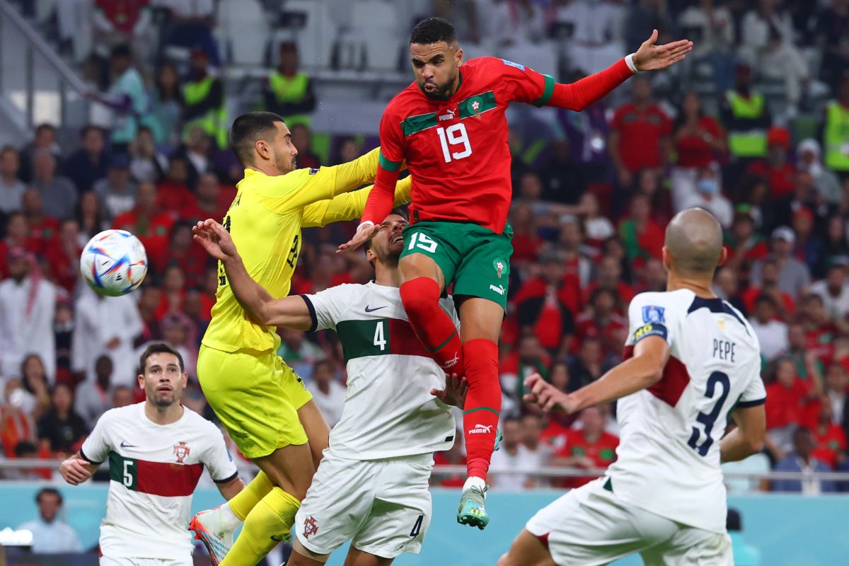 Il Marocco batte 1-0 il Portogallo e vola in semifinale