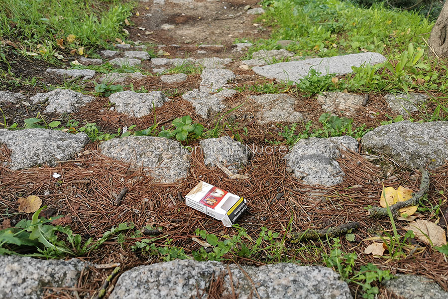 Nuoro. È durata appena mezza giornata la ripulitura della discarica del parco di Tanca Manna eseguita ieri dagli studenti dell’IPSIA