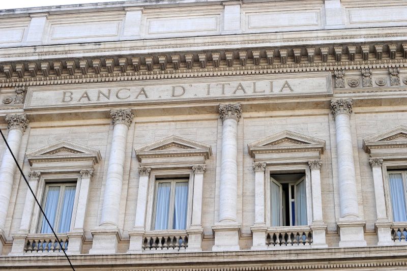 Bankitalia vede inflazione in calo e Pil in rallentamento