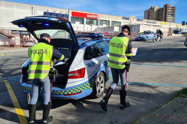 Controlli della Polizia Stradale di Nuoro