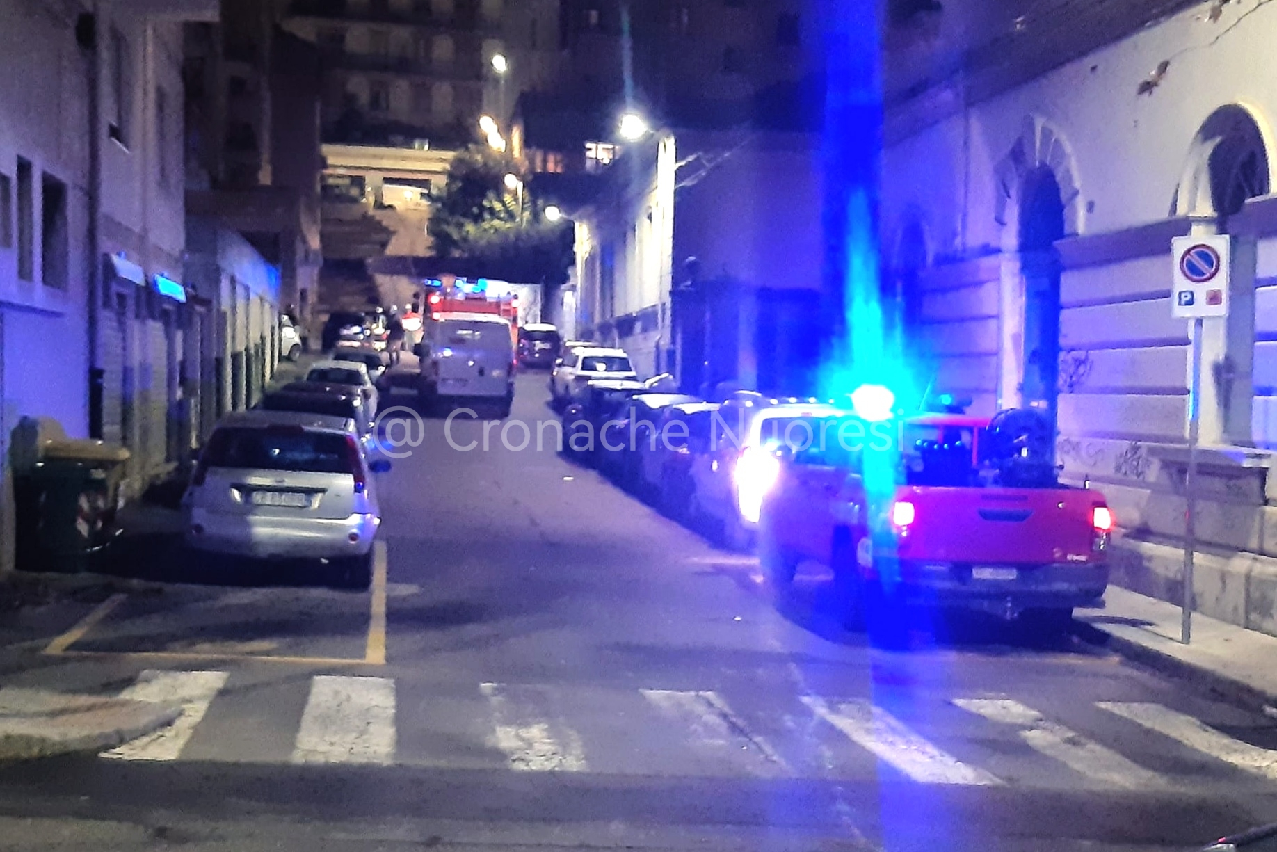 Nuoro. Paura in via Matteotti per una perdita di gas