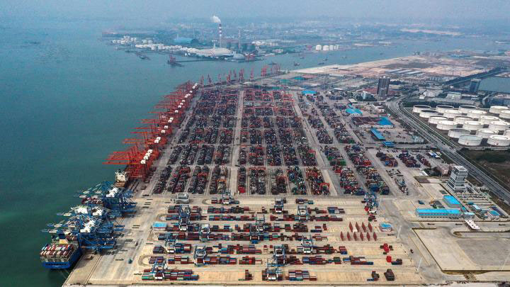 Cina: cresce la movimentazione container nei porti a gennaio-ottobre