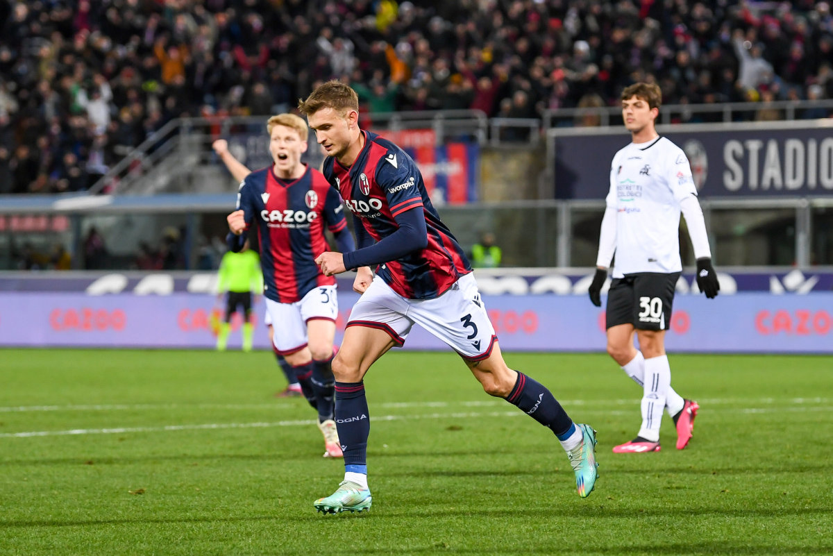 Posch e Orsolini, il Bologna batte 2-0 lo Spezia