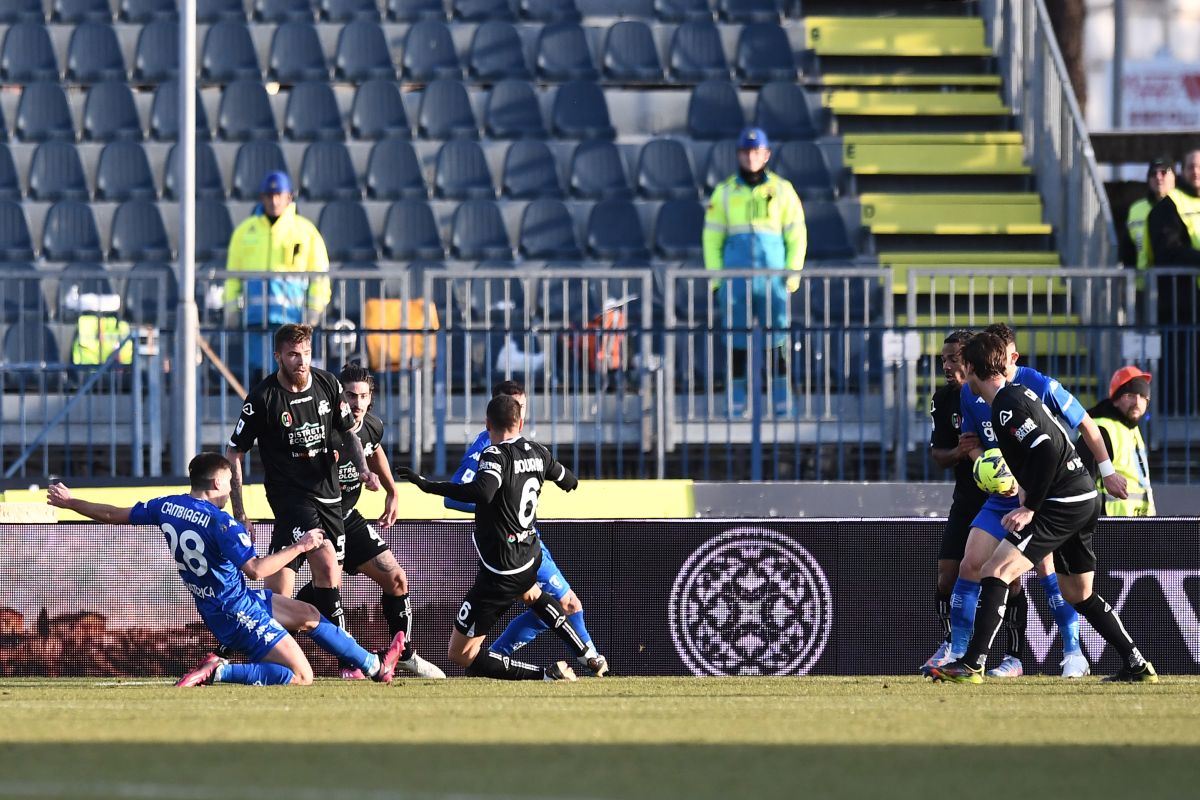 Verde non basta allo Spezia, l’Empoli rimonta e fa 2-2