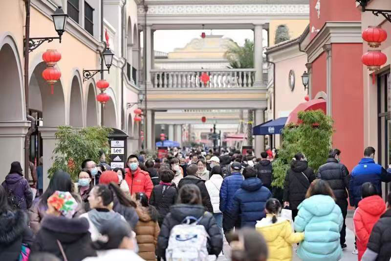 Chongqing: Florentia Village, forte crescita durante Festa di Primavera