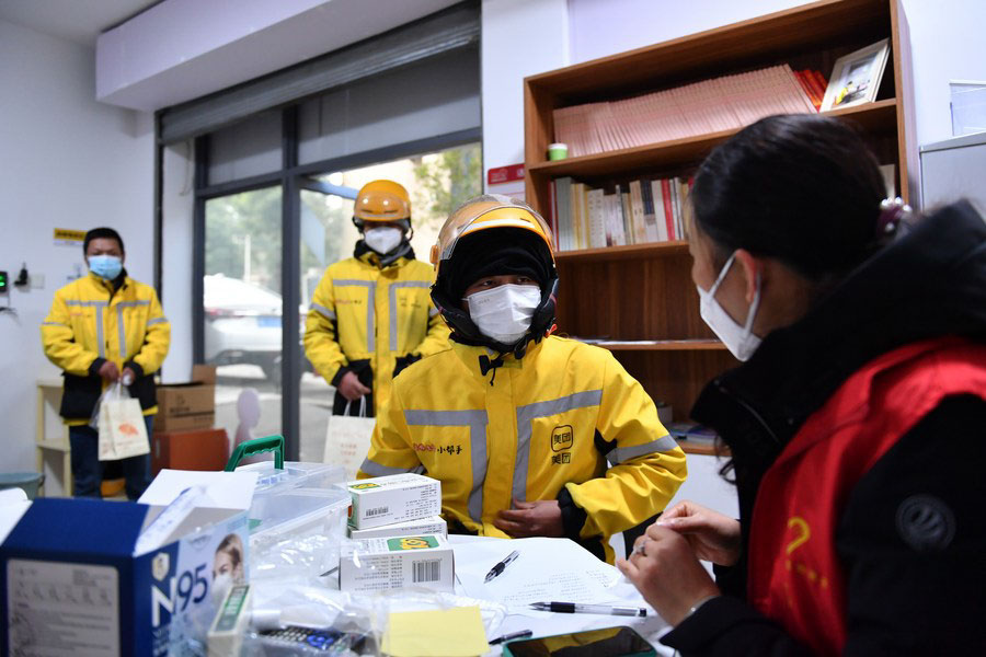 Cina: Changsha, servizio medicinali condivisi per lavoratori essenziali