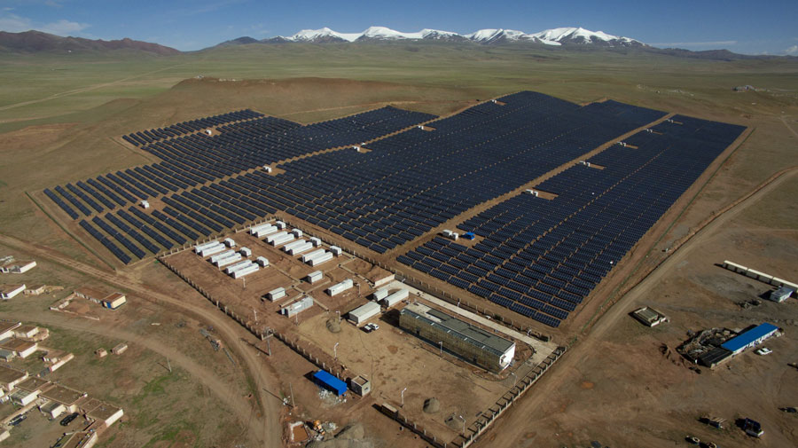 Tibet: in funzione progetto di generazione di energia fotovoltaica