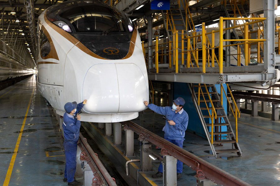 Shanghai: manutenzione treni AV per esodo viaggi del Capodanno lunare