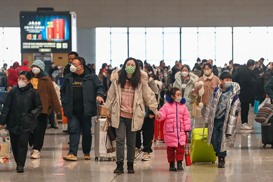 Cina: aumento viaggi in entrata e uscita durante la Festa di primavera