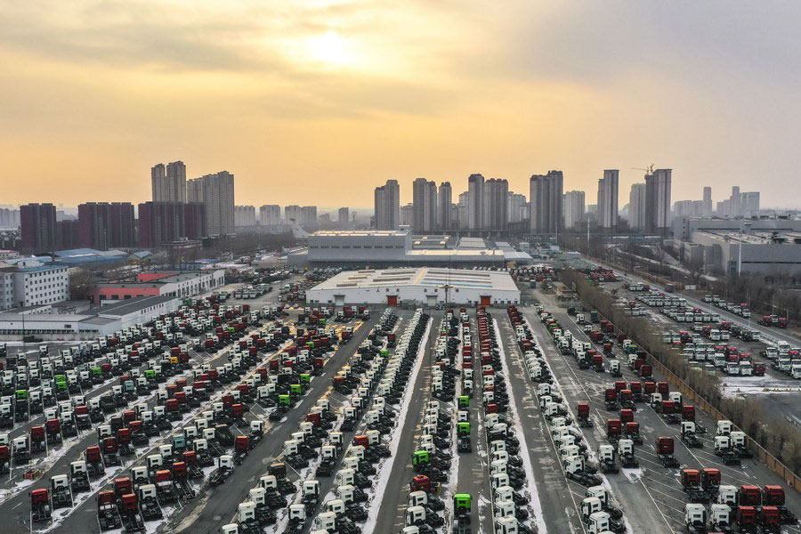 Cina: produttore di camion FAW Jiefang riprende produzione a pieno ritmo