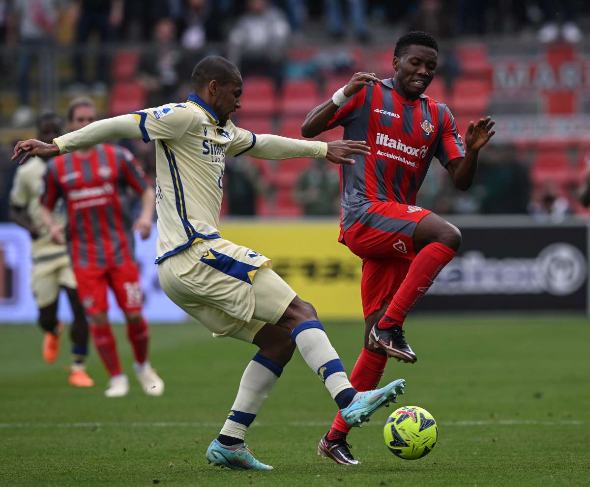 Cremonese vicina alla retrocessione, 1-1 con il Verona