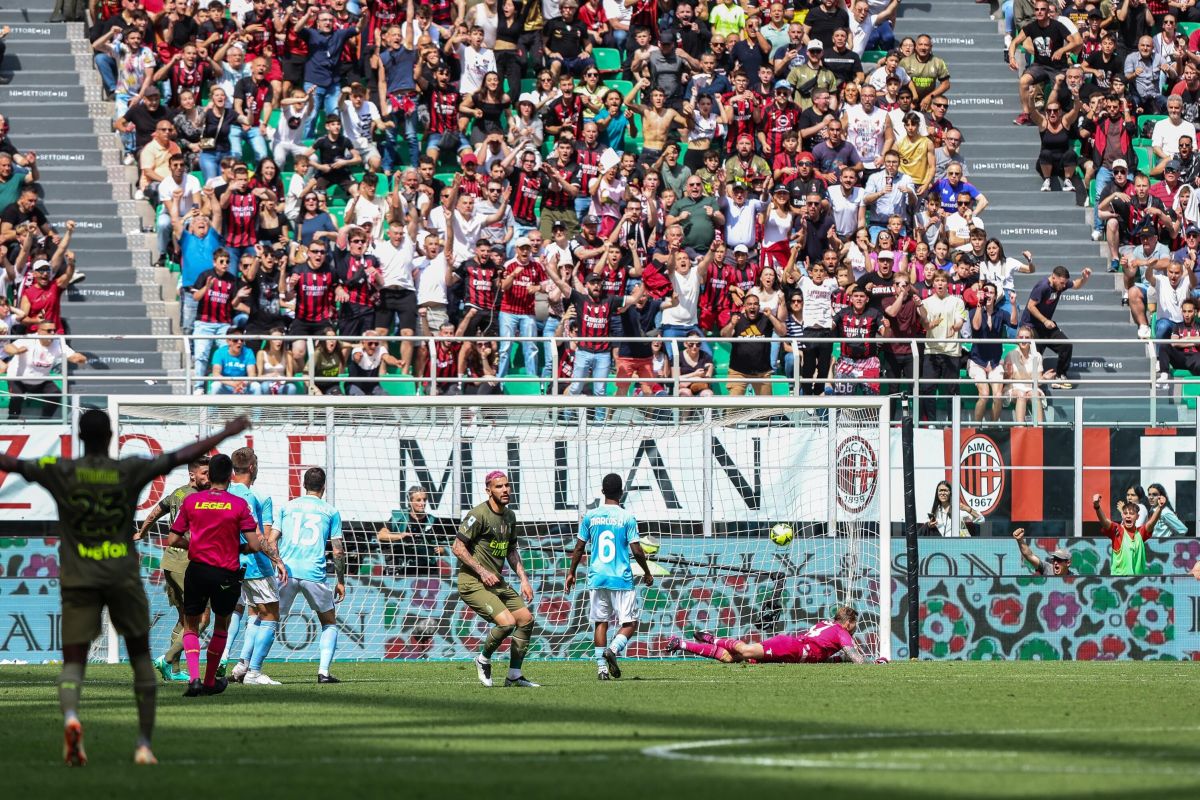 Lo scontro Champions va al Milan, 2-0 contro la Lazio