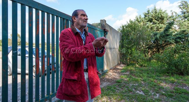 Il proprietario del canile Pierpaolo Seddone (foto S.Novellu)